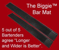 Regular Black Bar Mat 3.25" x 24" - Image 3