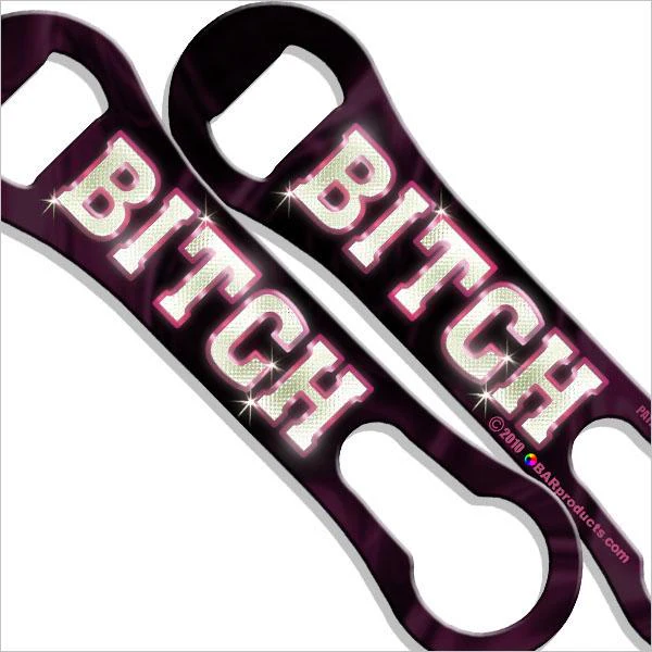 Bitch Bling V-Rod® Bottle Opener / Pour Spout Remover