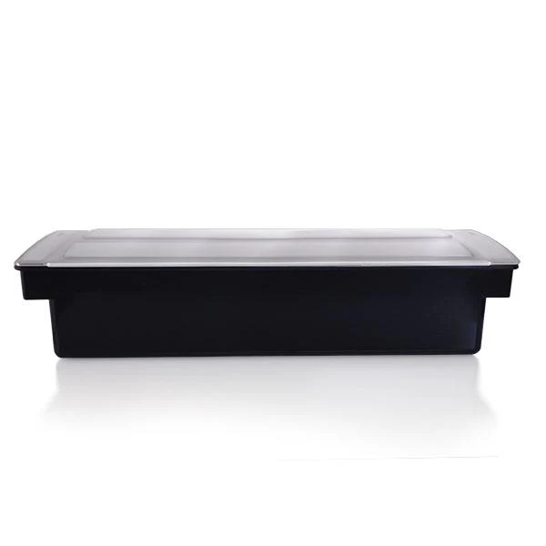 Black Condiment Holder with Ice Compartment - Image 3