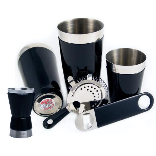 Black Vinylworks™ Bar Set - 4 or 5 Piece - Image 3