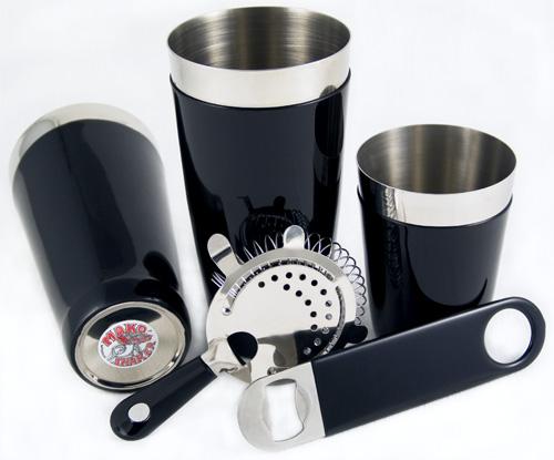 Black Vinylworks™ Bar Set - 4 or 5 Piece - Image 4