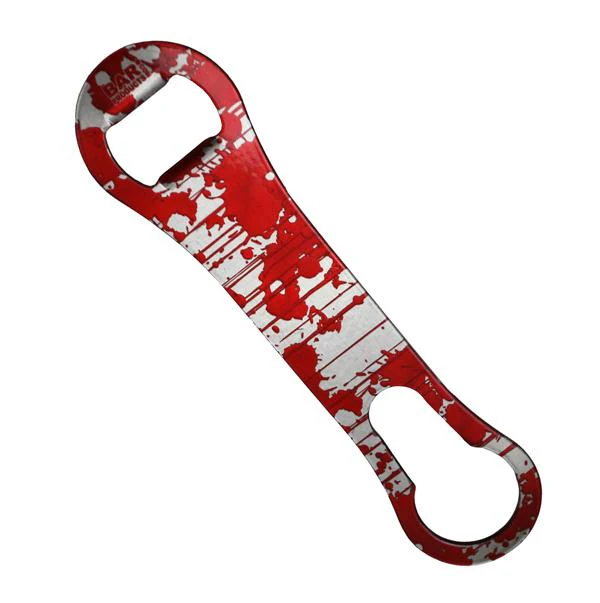 Blood Splatter Metallic V-Rod® Bottle Opener