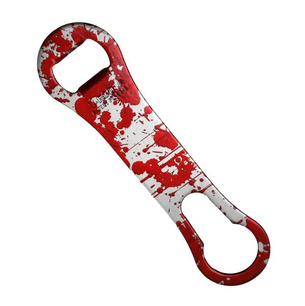 Blood Splatter Metallic V-Rod® Bottle Opener - Image 2