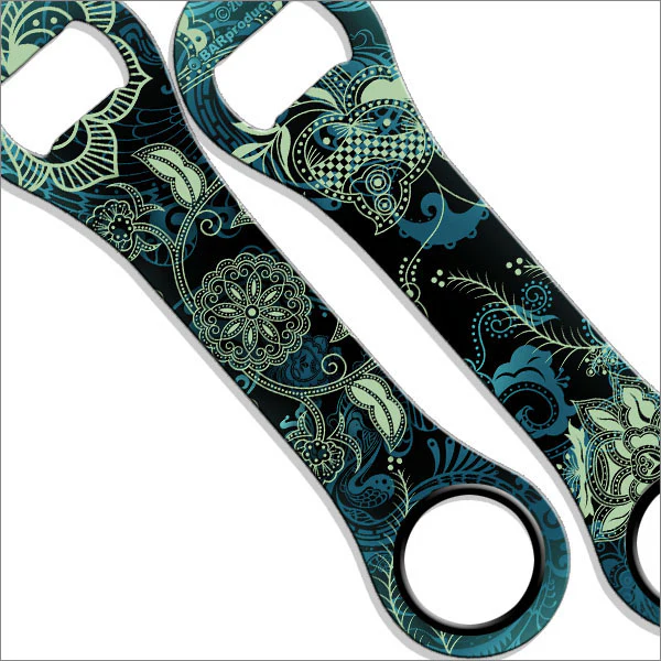 Blue Henna Dog Bone Opener - Image 2