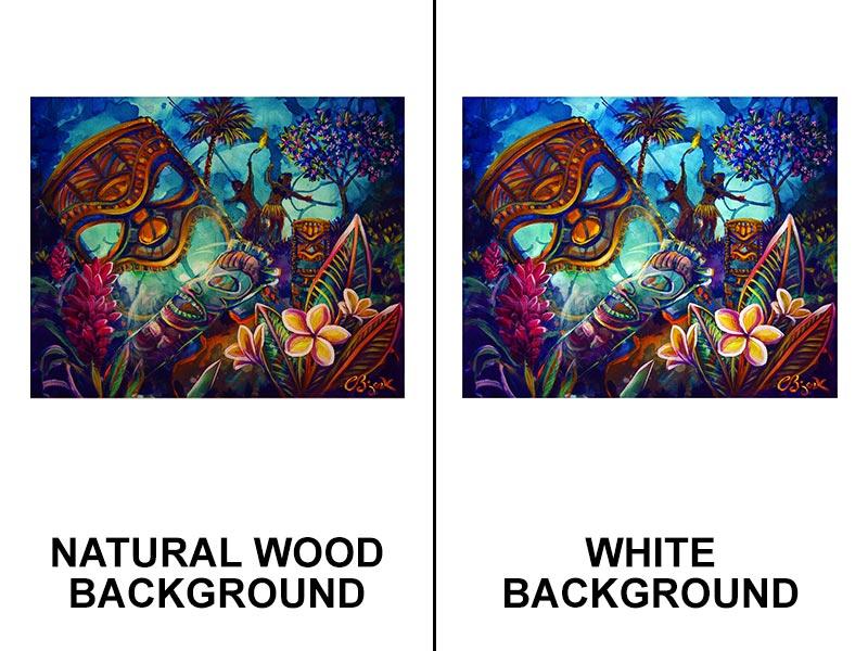 Wooden Table Top - Two Types Available - Breath of Life 24" x 30" - Image 4