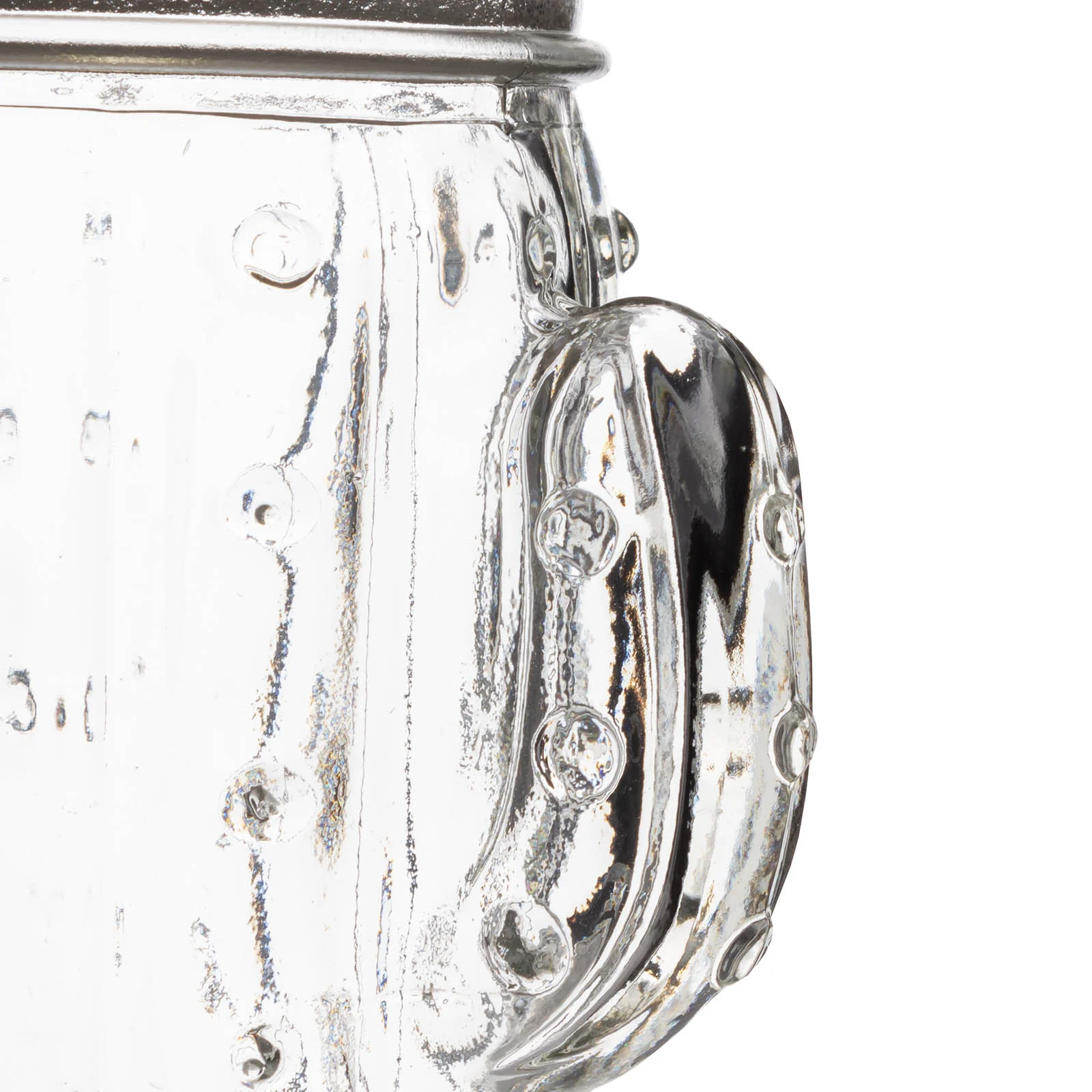 Mason Jar Glass - Cactus - W/ Lid - Image 3