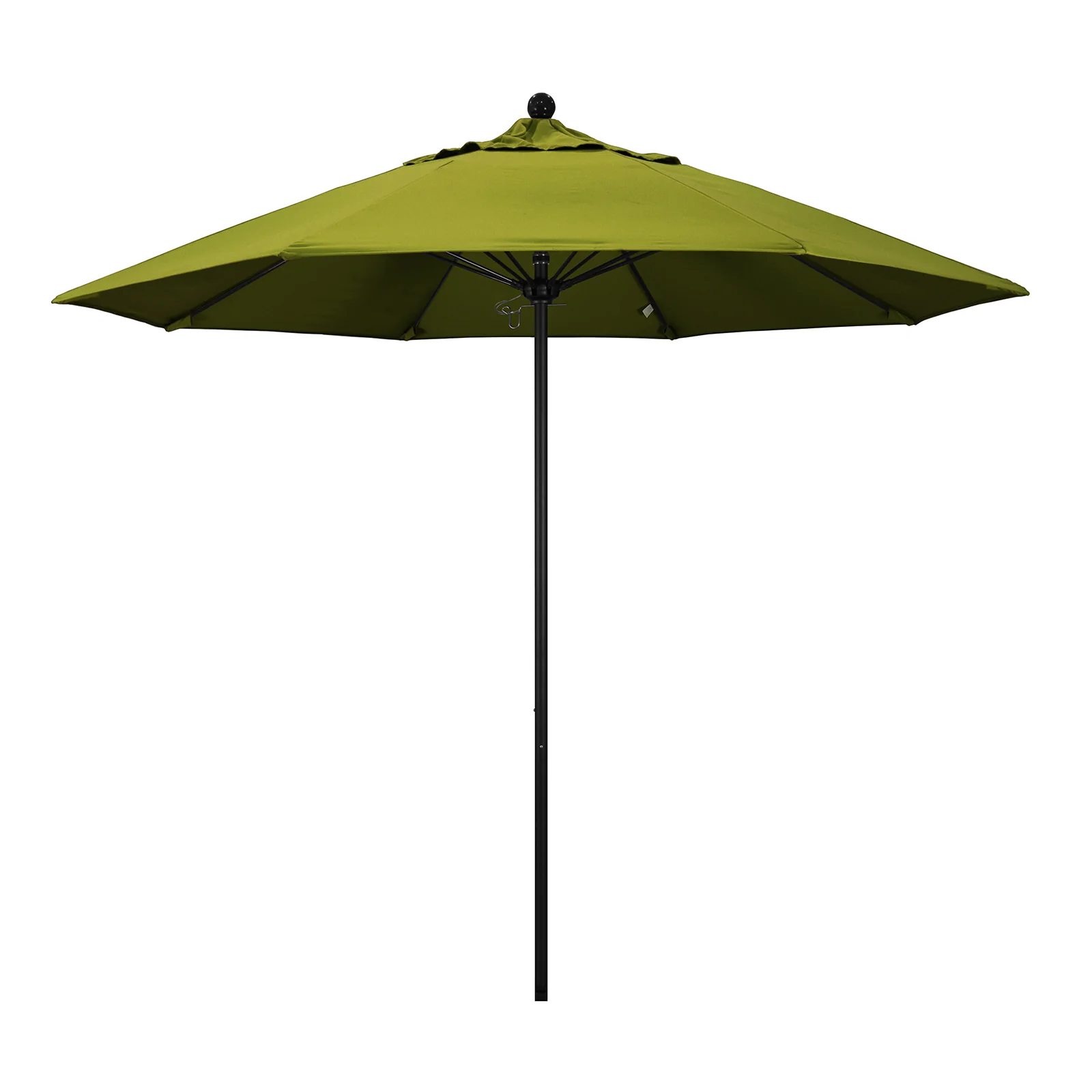California Umbrella 9' Pole Push Lift w/ Black Aluminum Pole - Color Options - Image 2