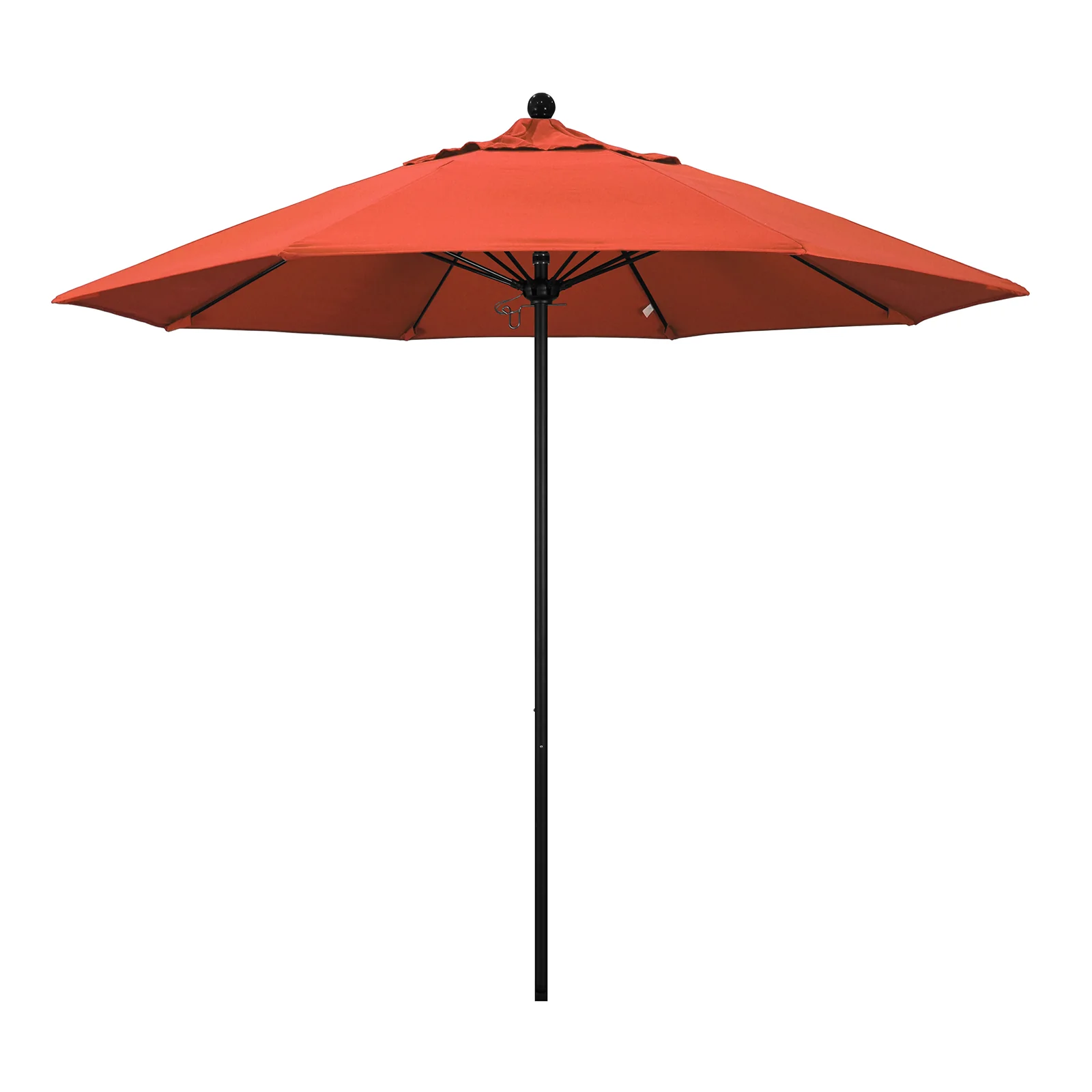 California Umbrella 9' Pole Push Lift w/ Black Aluminum Pole - Color Options - Image 4