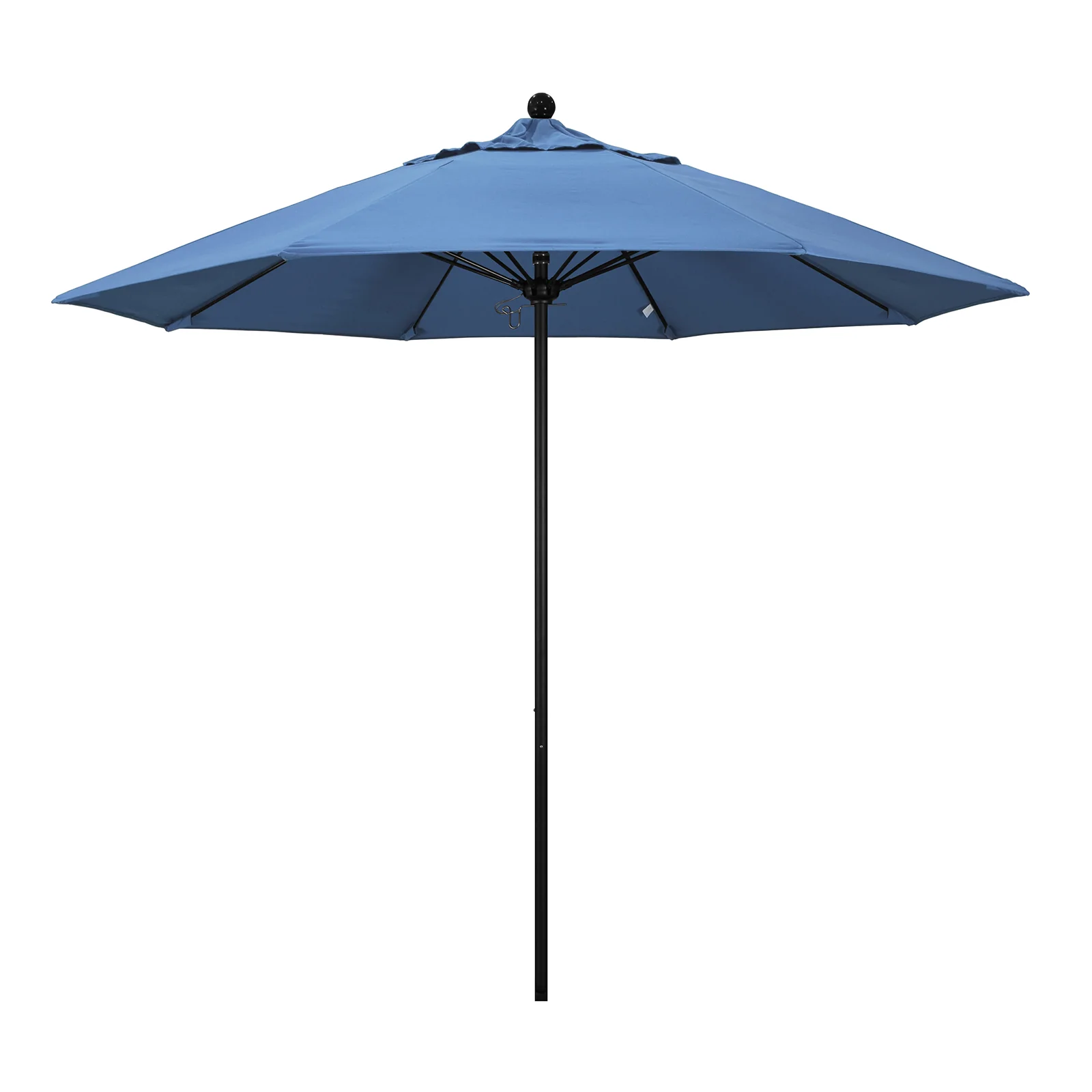 California Umbrella 9' Pole Push Lift w/ Black Aluminum Pole - Color Options - Image 5