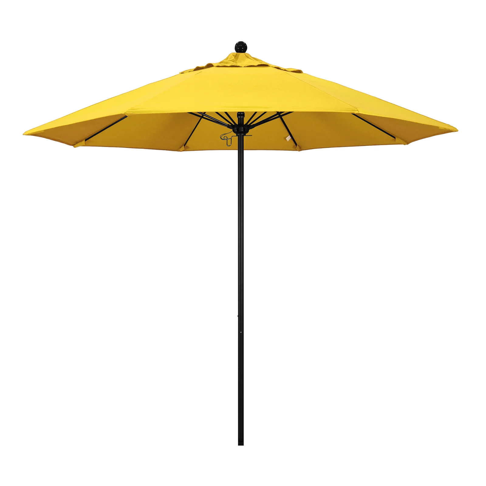 California Umbrella 9' Pole Push Lift w/ Black Aluminum Pole - Color Options - Image 6