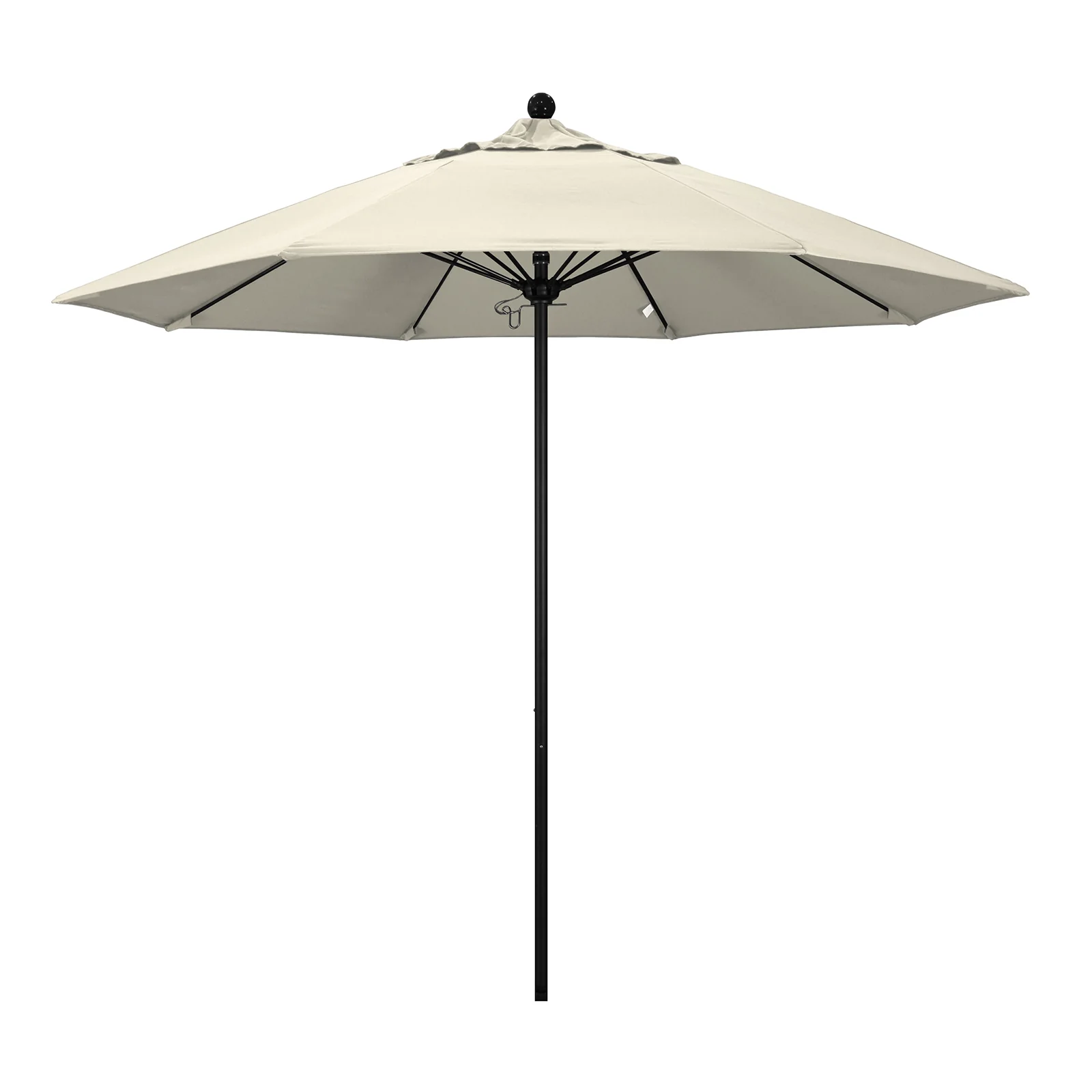 California Umbrella 9' Pole Push Lift w/ Black Aluminum Pole - Color Options - Image 7