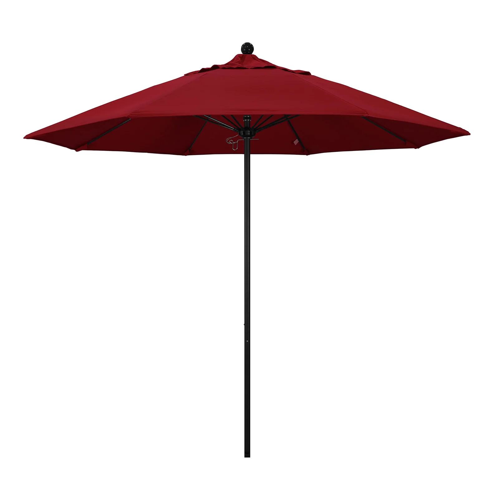 California Umbrella 9' Pole Push Lift w/ Black Aluminum Pole - Color Options - Image 8