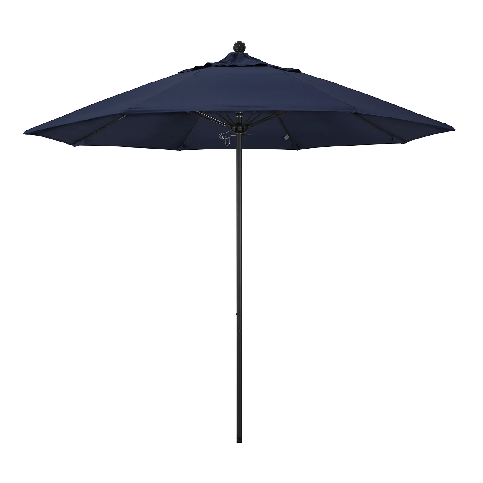 California Umbrella 9' Pole Push Lift w/ Black Aluminum Pole - Color Options - Image 9