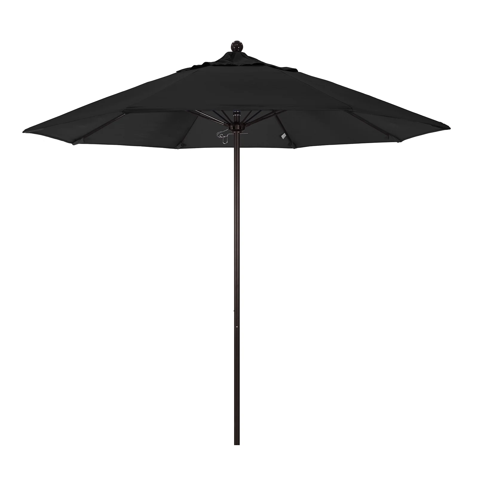 California Umbrella 9' Pole Push Lift w/ Bronze Aluminum Pole - Color Options - Image 3