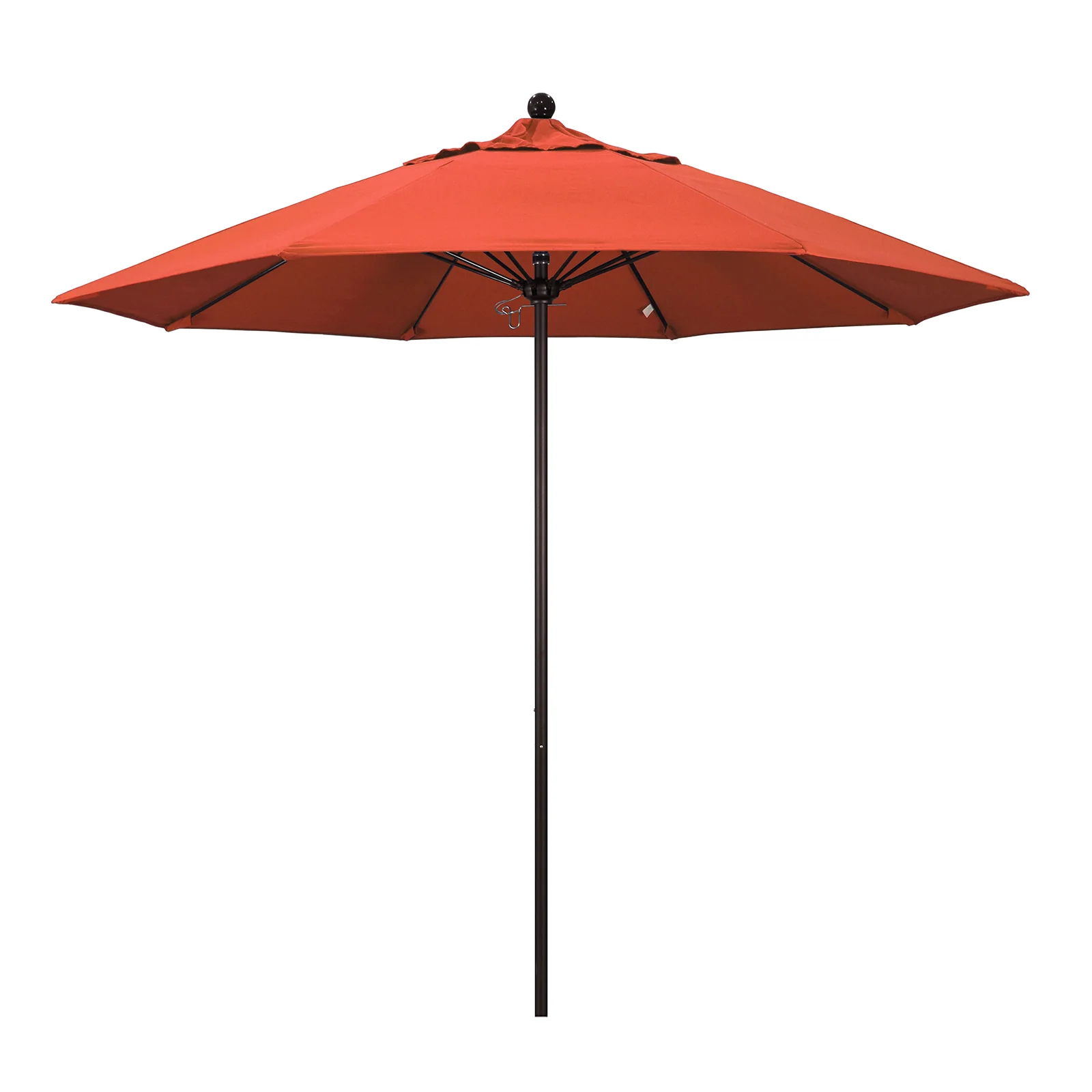 California Umbrella 9' Pole Push Lift w/ Bronze Aluminum Pole - Color Options - Image 4