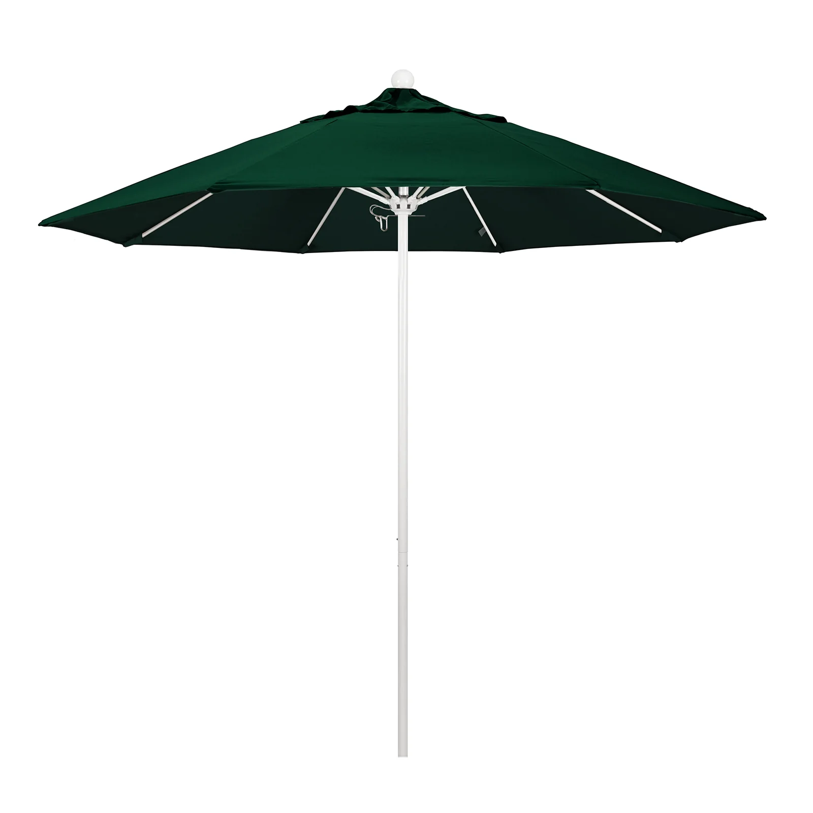 California Umbrella 9' Pole Push Lift w/ White Aluminum Pole - Color Options - Image 10