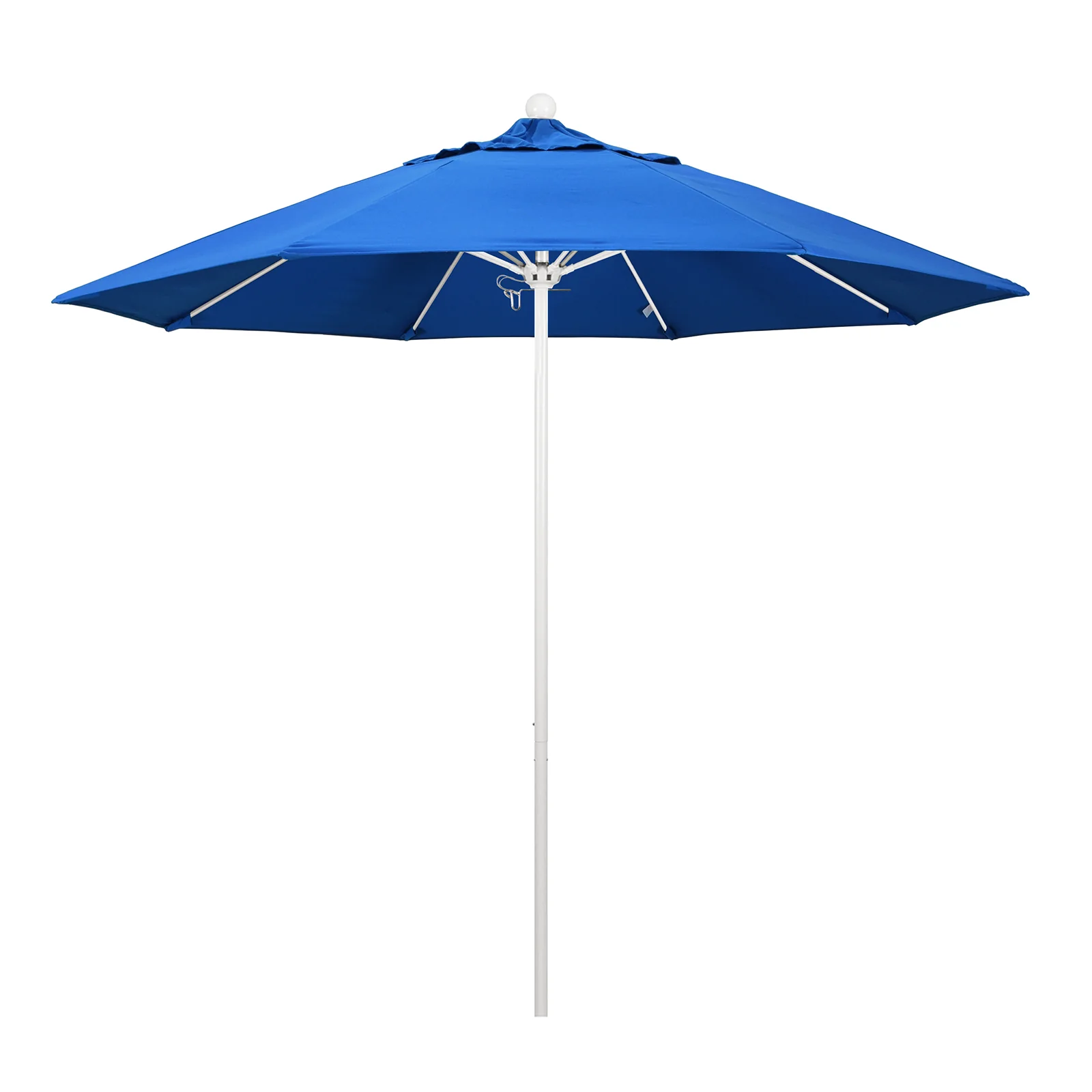 California Umbrella 9' Pole Push Lift w/ White Aluminum Pole - Color Options - Image 12