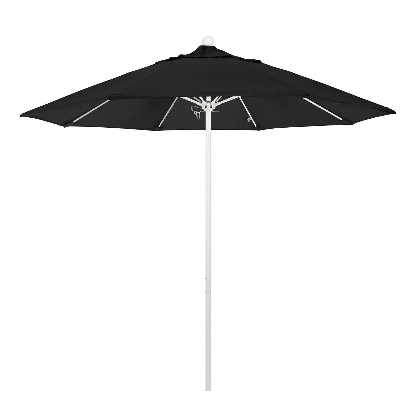 California Umbrella 9' Pole Push Lift w/ White Aluminum Pole - Color Options - Image 3