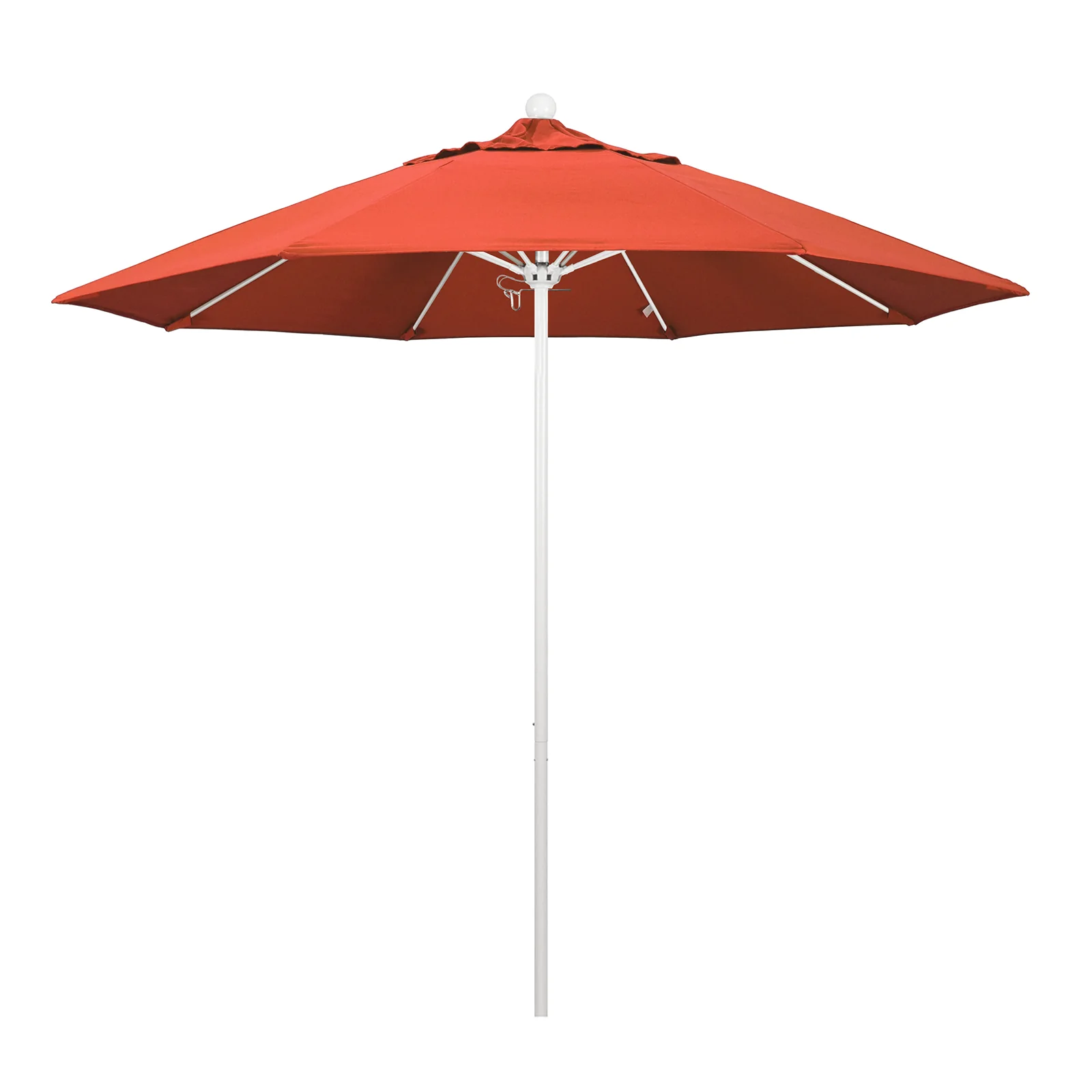 California Umbrella 9' Pole Push Lift w/ White Aluminum Pole - Color Options - Image 4