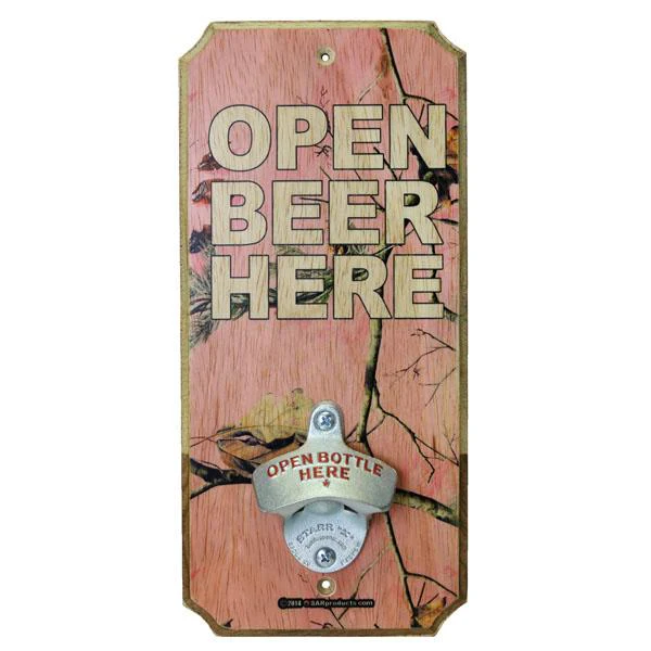 CAMO - Wood Plaque Wall Mounted Bottle Openers - Image 3