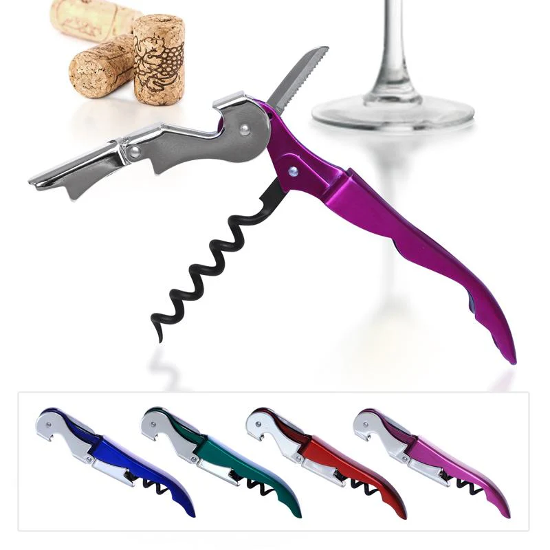 Waiter’s Corkscrew - Double Lever Candy Coated - Stainless Steel