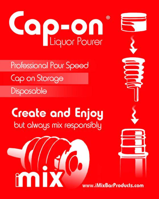 Cap-On™ Liquor Pourers (12 Pack) - Image 6