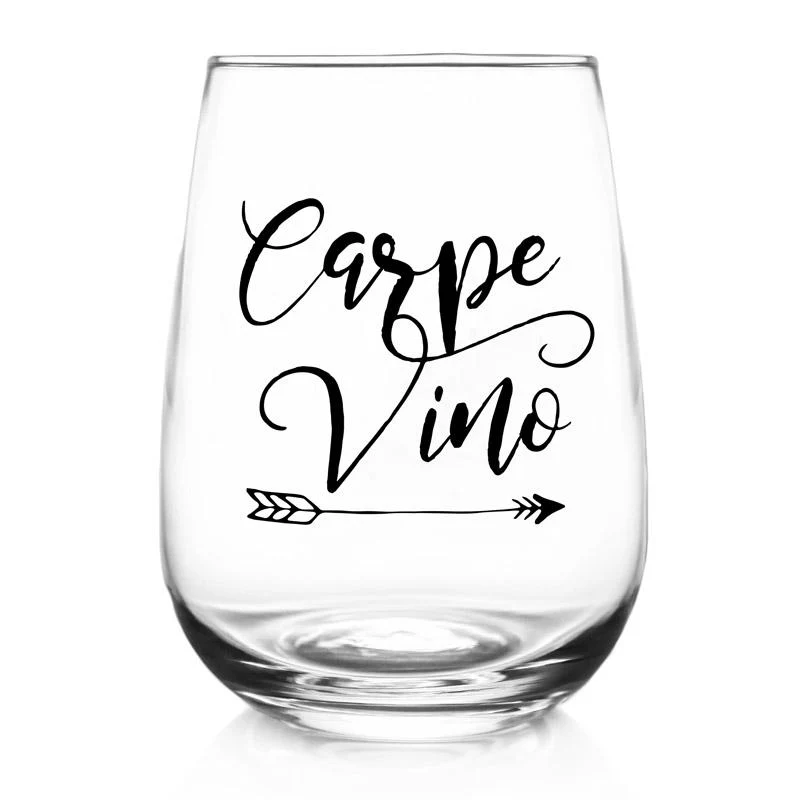 Carpe Vino Stemless Wine Glass - 17oz