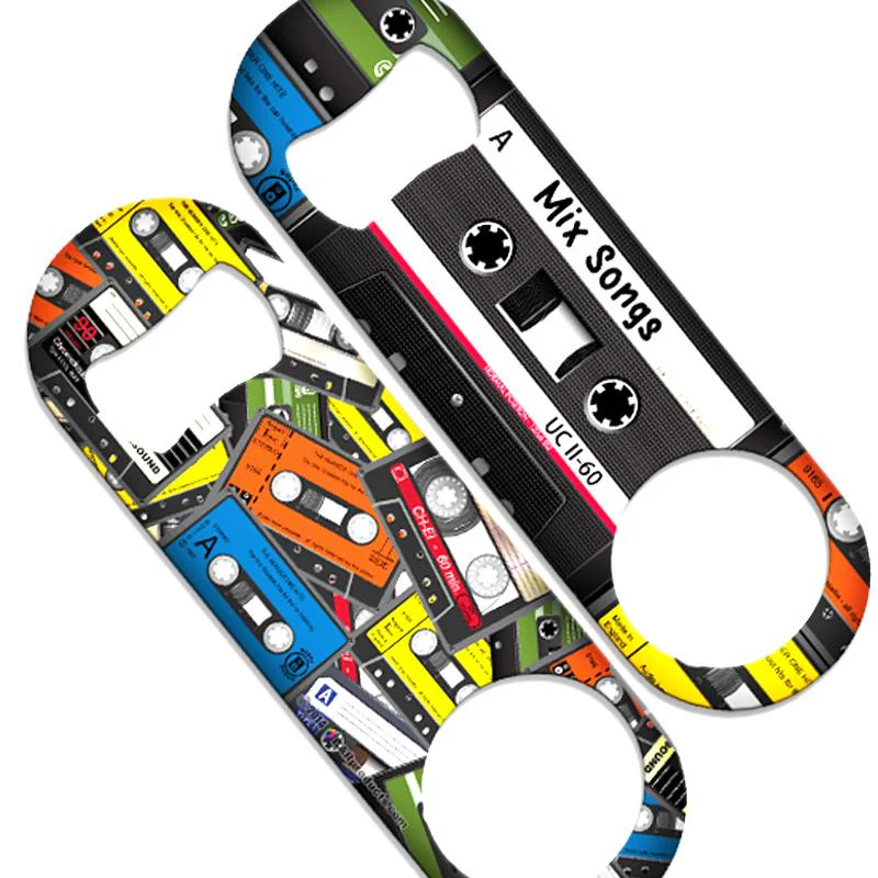 Cassette Tape Speed Bottle Opener - Medium Sized 5 inch