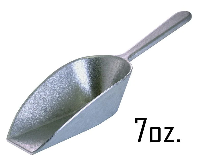 Cast Aluminum Flat Bottom Ice Scoops - Image 5
