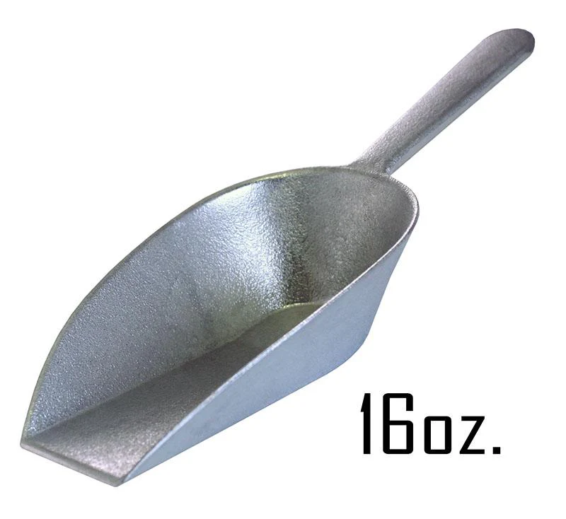 Cast Aluminum Flat Bottom Ice Scoops - Image 6