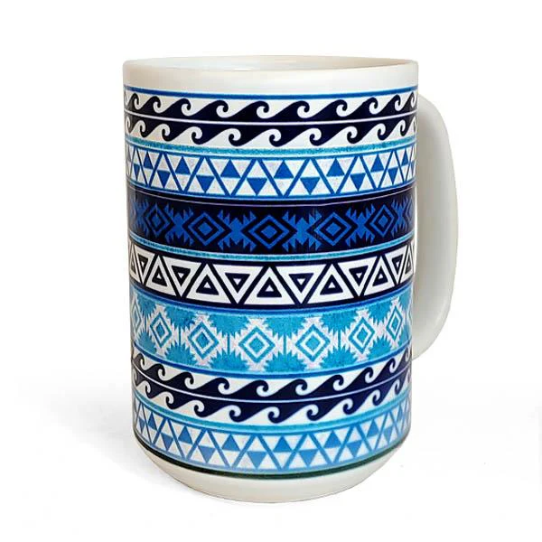 Ceramic Mugs - Aztec Pattern - Color Variants - 15 oz - Image 5