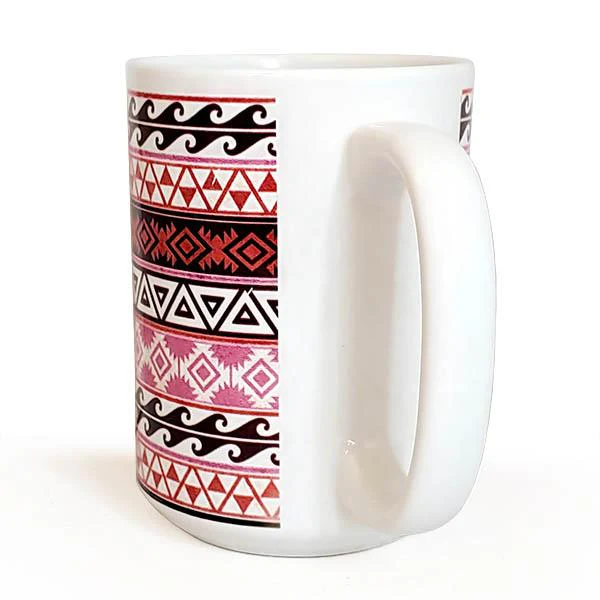 Ceramic Mugs - Aztec Pattern - Color Variants - 15 oz - Image 6