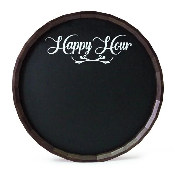 Chalkboard Barrel Top Tavern Signs - Bar & Menu - Image 6
