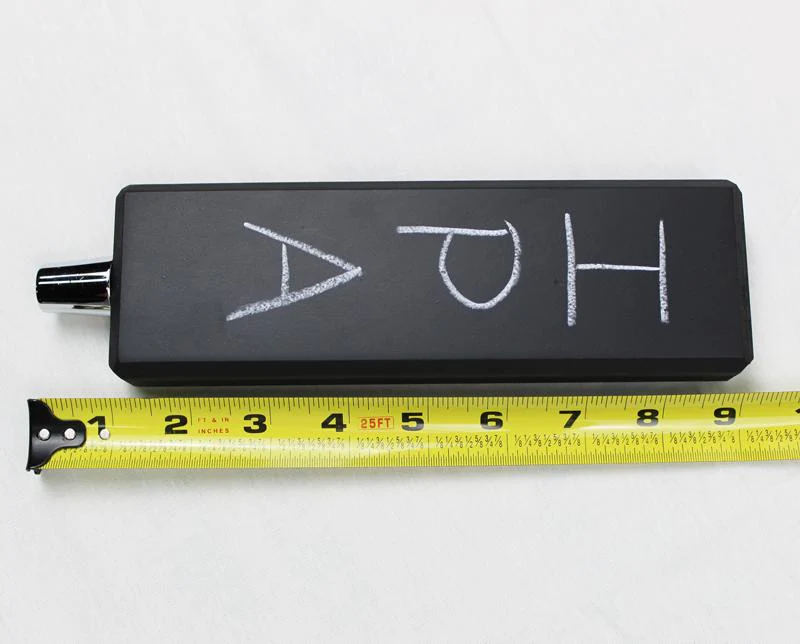 Chalkboard Beer Tap Handle - 8" tall - Image 4