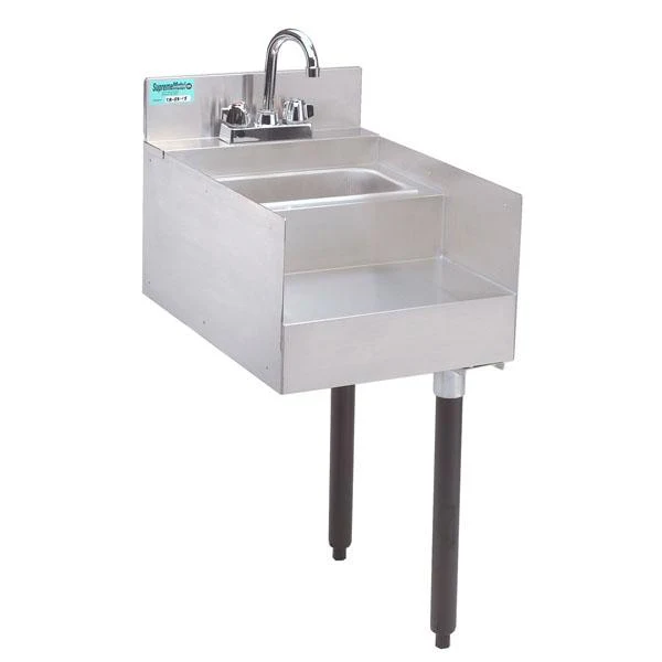 Challenger Blender station/sink combo - 6"x11"x6"