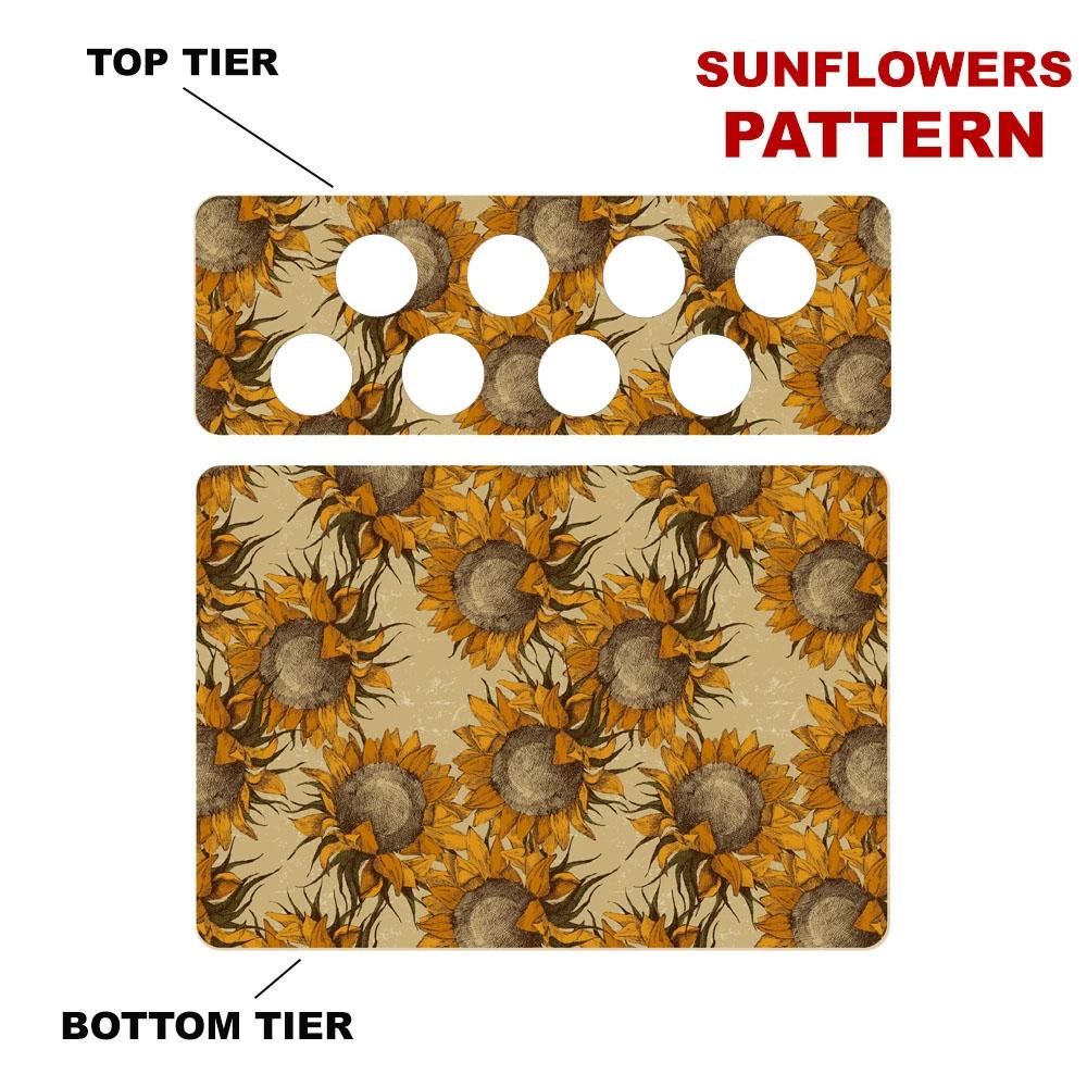 CHOOSE YOUR PATTERN - Counter Caddies™ - 12 INCH STRAIGHT UNIT w/ K-Cup Holes - Image 11
