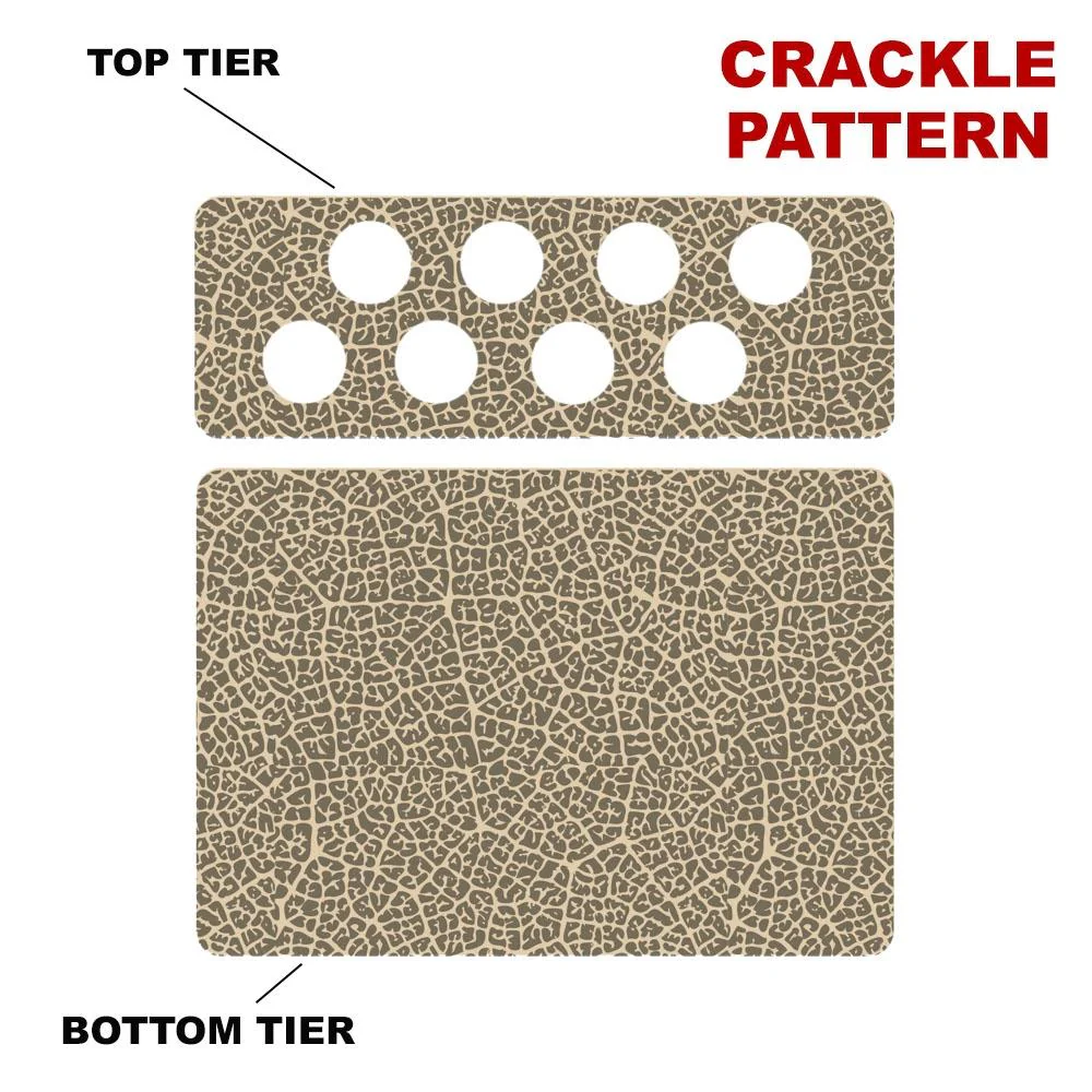 CHOOSE YOUR PATTERN - Counter Caddies™ - 12 INCH STRAIGHT UNIT w/ K-Cup Holes - Image 12