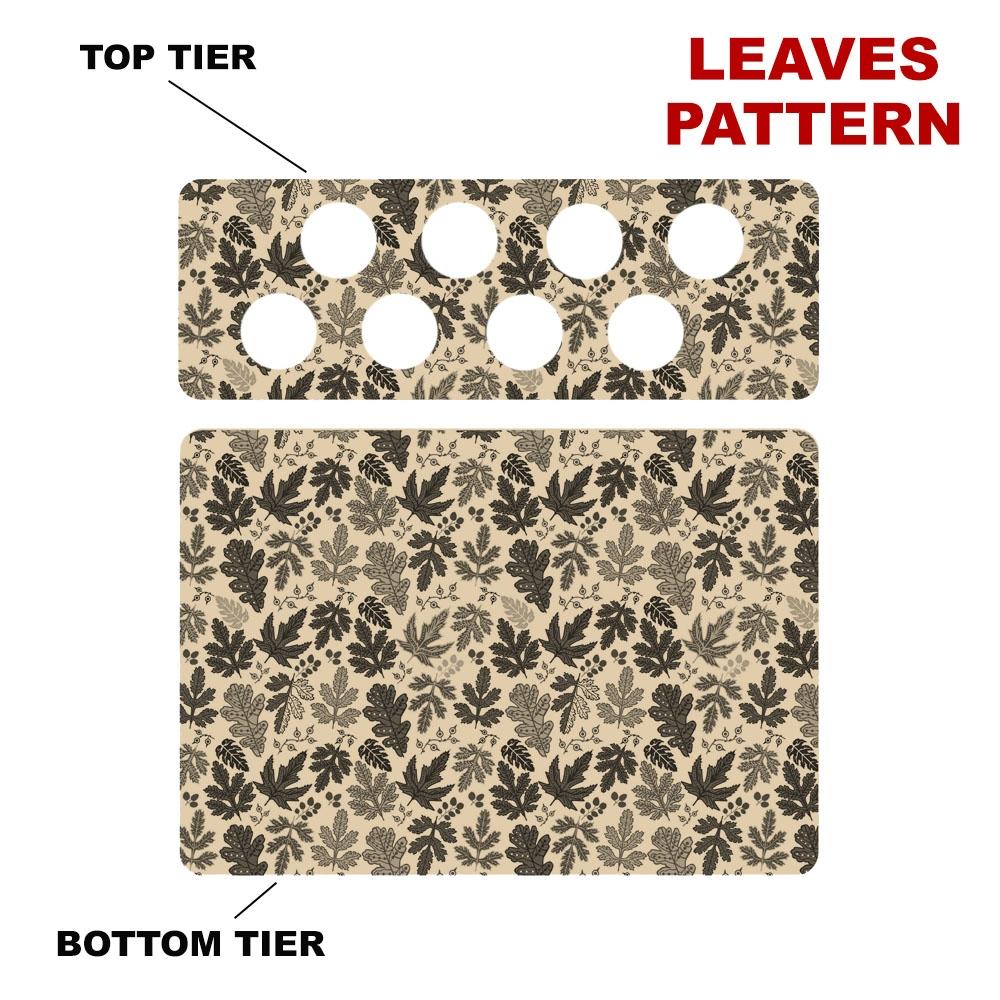 CHOOSE YOUR PATTERN - Counter Caddies™ - 12 INCH STRAIGHT UNIT w/ K-Cup Holes - Image 15