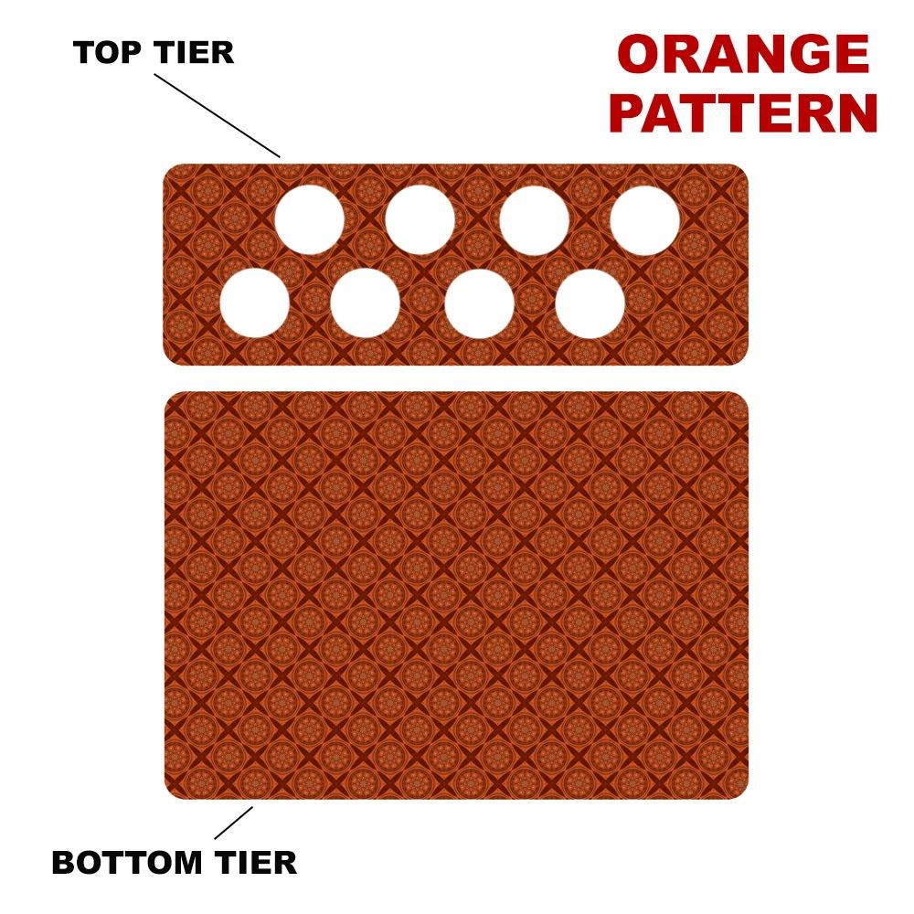 CHOOSE YOUR PATTERN - Counter Caddies™ - 12 INCH STRAIGHT UNIT w/ K-Cup Holes - Image 16
