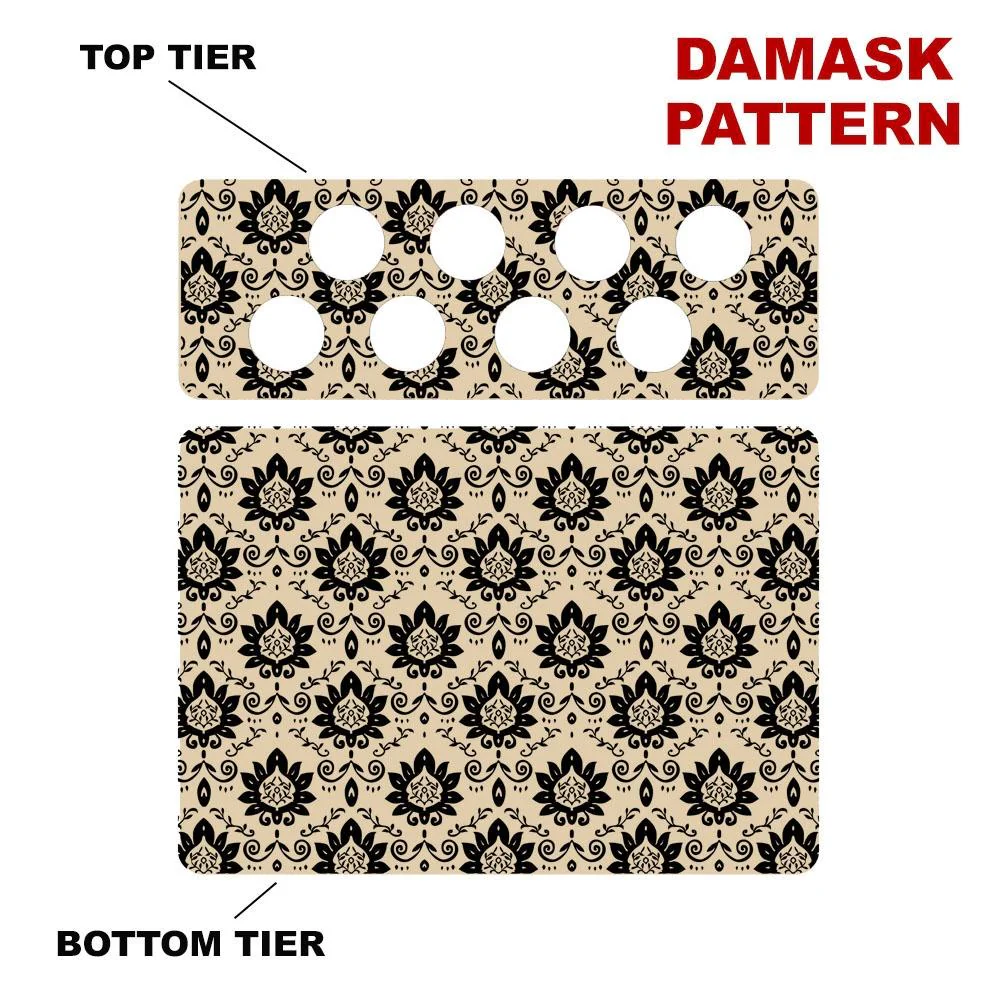 CHOOSE YOUR PATTERN - Counter Caddies™ - 12 INCH STRAIGHT UNIT w/ K-Cup Holes - Image 6
