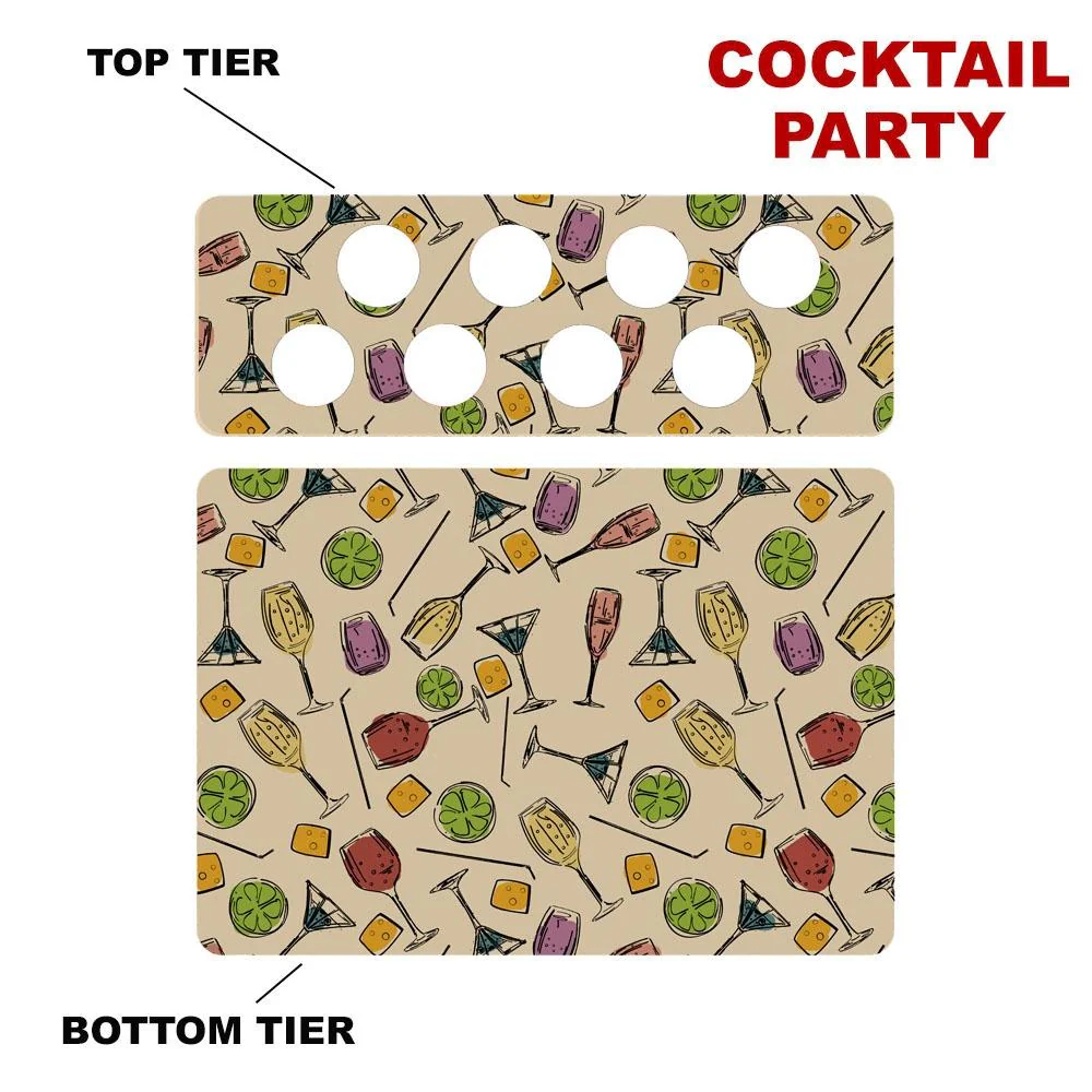 CHOOSE YOUR PATTERN - Counter Caddies™ - 12 INCH STRAIGHT UNIT w/ K-Cup Holes - Image 7
