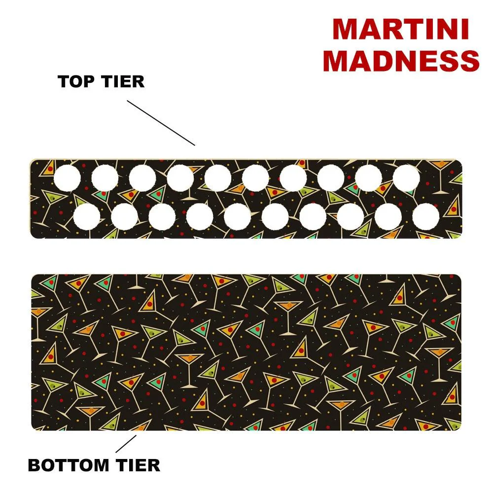 CHOOSE YOUR PATTERN - Counter Caddies™ - 24 INCH STRAIGHT UNIT w/ K-Cup Holes - Image 10