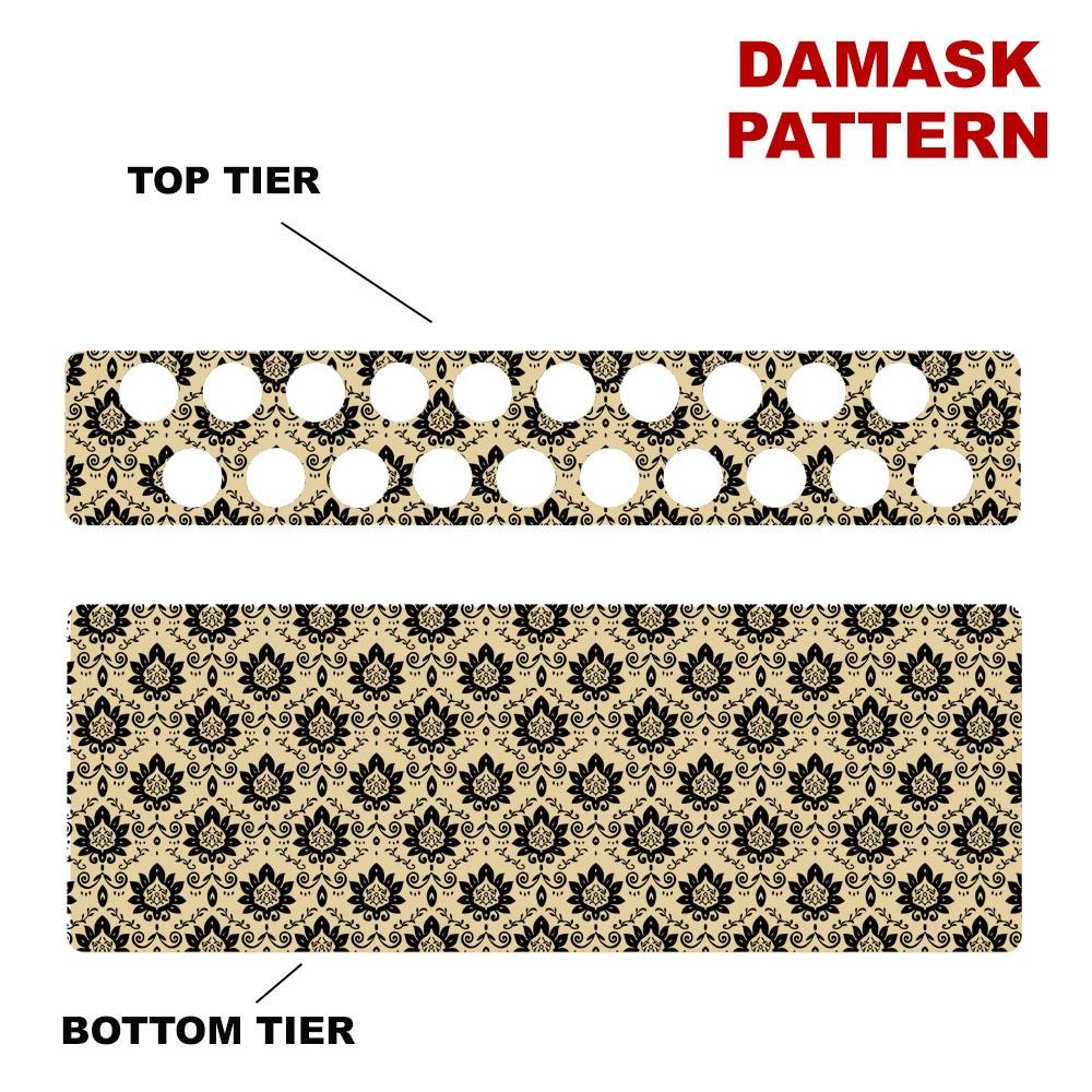 CHOOSE YOUR PATTERN - Counter Caddies™ - 24 INCH STRAIGHT UNIT w/ K-Cup Holes - Image 8