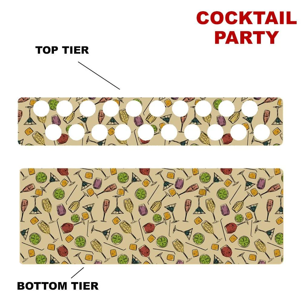 CHOOSE YOUR PATTERN - Counter Caddies™ - 24 INCH STRAIGHT UNIT w/ K-Cup Holes - Image 9