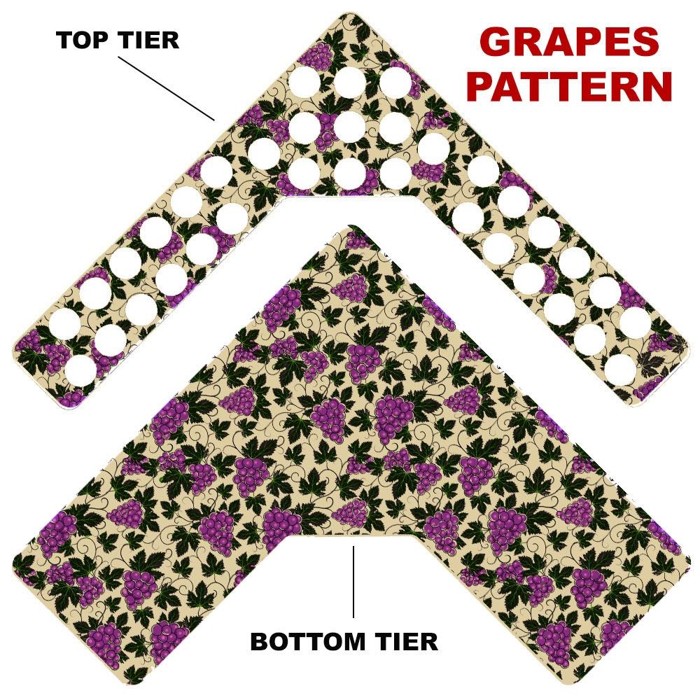 CHOOSE YOUR PATTERN - Counter Caddies™ - Corner Unit w/ K-Cup Holes - Image 4