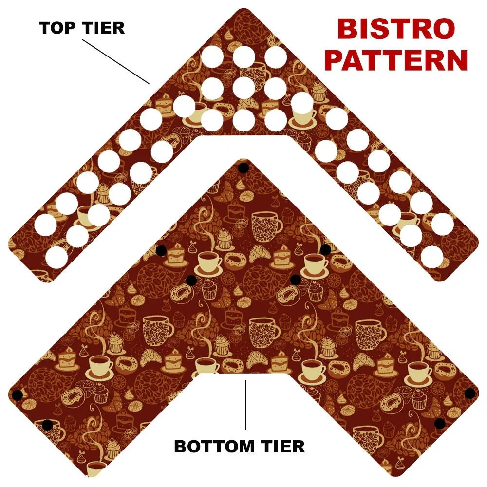 CHOOSE YOUR PATTERN - Counter Caddies™ - Corner Unit w/ K-Cup Holes - Image 16