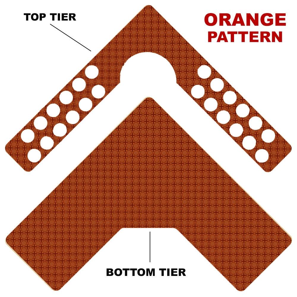 CHOOSE YOUR PATTERN - Counter Caddies™ - Corner Unit w/ K-Cup Holes and Trash Can Inset - Image 14