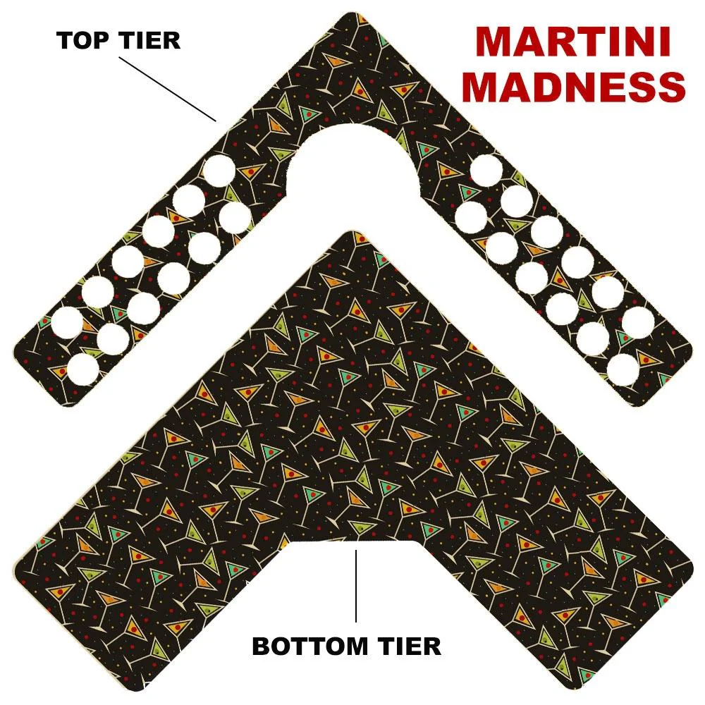 CHOOSE YOUR PATTERN - Counter Caddies™ - Corner Unit w/ K-Cup Holes and Trash Can Inset - Image 9