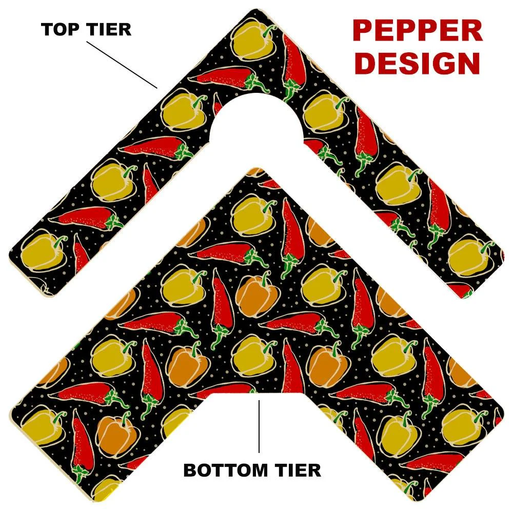 CHOOSE YOUR PATTERN - Counter Caddies™ - Corner Unit w/ Trash Can Inset - Image 12
