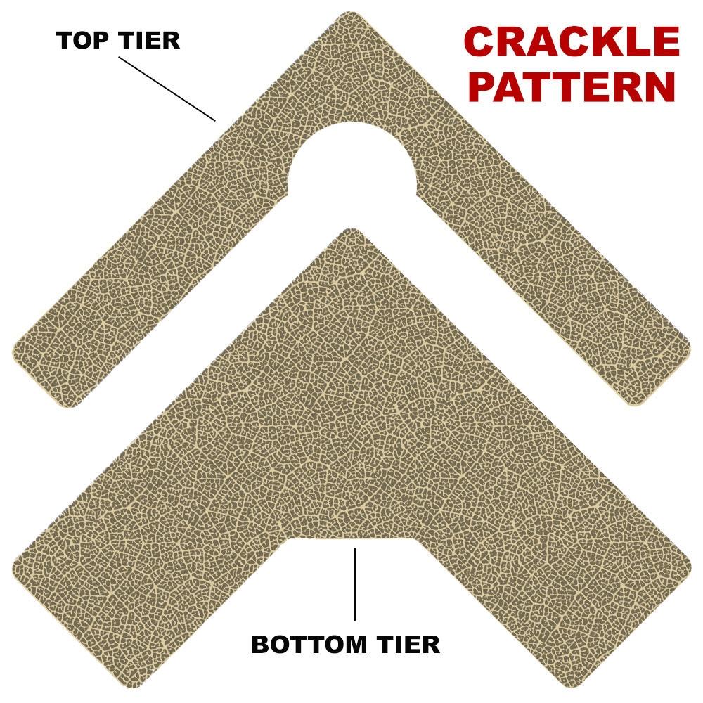 CHOOSE YOUR PATTERN - Counter Caddies™ - Corner Unit w/ Trash Can Inset - Image 17